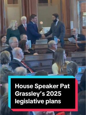 Iowa House Speaker Pat Grassley is back in the saddle for the new session. Here’s what he’s cooking up.  @ZachOrenSmith  #Iowa #IowaNews #IowaLife 