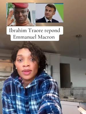 Captain Ibrahim Traore respond to Emmanuel macron comments about African countries that are ungrateful towards France #ibrahimtraore #emmanuelmacron #burkinafaso #france #africantiktok #ghanatiktok🇬🇭 