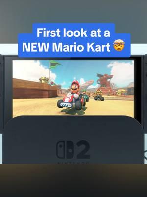 Our first look at a NEW Mario Kart! Is this Mario Kart 9, or is it simply a new level for the Mario Kart 8 Deluxe - Booster Course Pass? ONLY TIME WILL TELL NOW! (It's gotta be Mario Kart 9, right?) #switch2 #nintendo #nintendoswitch2 #mariokart #mariokart9 #new #videogame #mariokart8deluxe #mario #kart #gameplay #ign #teaser #trailer #gaming