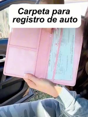 Tarjetero o holder perfecto para que mantengas ordenados y a la mano los documentos de tu carro #documentorganizer #caraccessories #cardocumentsholder #tiktokshopcybermonday#TikTokShopLoveAtFirstFind#spotlightfinds 