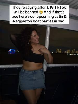 We will miss our TikTok family 🥺 Check out DrinkUpinNYC.com for upcoming Latin & reggaeton yacht parties and save & follow us on instagram so you won’t miss out #nyc #thingstodoinnyc #drinkupinnyc #nycyachtparty #nycboatparty 