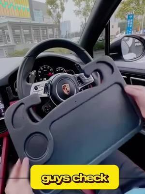 🔥Revolutionize Your Work - on - the - Go Routine with Our Steering Wheel Car Tray! 🌟 Are you a busy professional constantly on the move, juggling work and travel? Our innovative steering wheel car tray is here to transform your daily commute. It provides a stable and convenient surface for you to use your laptop, take notes, or enjoy a quick meal while stuck in traffic. No more balancing your items on your lap or struggling to find a flat surface in your car. #SteeringWheelCarTray #CommuterEssential #WorkOnTheGo #tiktokmademebuyit #DailyCommute #CarOffice #ProductivityOnWheels#TikTokShopLastChance#TikTokShopNewYearNewAura#spotlightfinds