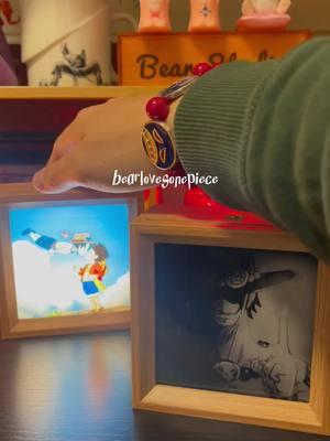 He is never gone!🔥🍩L!NK IN B!O🛒#onepiece #ace #portgasdace #firefistace #lamp #desksetup #nightlight #luffy #asl #onepiecefan #lightpainting #merameranomi 