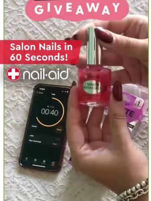 Comment to win 4 FREE products! 🎁💅 Hard nails in just 1 minute? YES! 💅✨ Transform soft, weak nails into acrylic-like strength with NAIL-AID’s 1 Minute Artificials—no salon needed! 💖 ✨ Instant results ✨ High shine ✨ Crack-proof finish ✨ VEGAN & CRUELTY-FREE Try America’s #1 Nail Care Brand! 🏆 #nails #NailCare #HardNails #VeganBeauty #CrueltyFree #HealthyNails #NailTips #StrongNails #NailTransformation #NailGoals #NailArt #AcrylicNails #ManicureAtHome #QuickBeauty #BeautyHacks #NailInspo #SalonQuality #NailTrends #TikTokBeauty #ViralNails #fyp