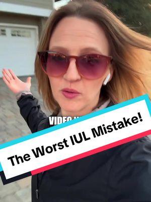 Avoid this one big IUL mistake by working with a life insurance agent that is trained, and knows how to properly structure these policies to reach your goals! Let’s chat 👇🏼 .. #iul #indexeduniversallife #lifeinsurance #lifeinsuranceagent #iulmistakes 