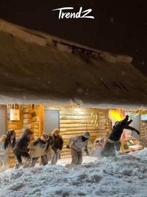 Snow and friends, fun, movement... – the essence of life. Are you ready for your own snowy experience? #snow#Xinjiang#AltayPrefecture