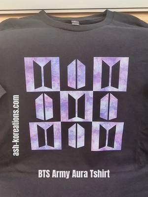 BTS Army Aura Tshirt💜 Sizes Small-6XL Available NOW💜#btstshirt #btstshirts #btstee #bangtan #btsfanmerch #btsfanmademerch #btsxarmy #btsarmy #armybts #bts #ashkoreations