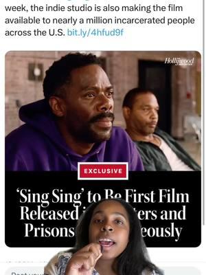 #greenscreen Sing Sing re-releases in theaters on Jan 17 and will be available to a million incarcerated people in the US. #singsing #a24 #colmandomingo #newyorktheatreworkshop #aspoonfulofchae #foryoupage 