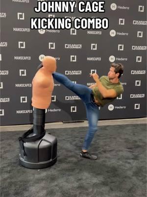 JOHNNY CAGE KICKING COMBO #centurybob #martialarts #mortalkombat 