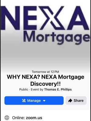 🚨 Attention All Mortgage Loan Originators, Mortgage Loan Officers, & Mortgage Brokers or anyone that is interested in becoming a licensed mortgage professional. We have a ZOOM call today at 12 pm central time. Our CEO will be explaining everything NEXA. Pay structure, lenders, rates, passive income off of revenue share, & our great company culture! Make sure you FOLLOW me and send me a DM for the link! #coachtep #mortgageloanofficer #mortgageloanoriginator #mortgagebrokers #zoom #NEXA #realestateagent #realestateagents #fyp #foryou