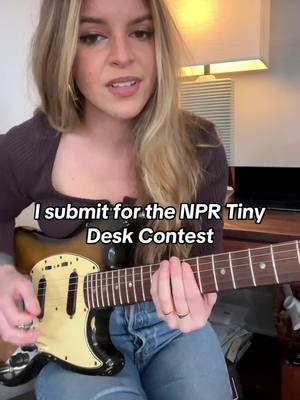 why would i not link in bio for full vid he heeeeeee #npr #nprtinydesk #foryou #fyp #fypシ #tinydesk #singing #guitar 