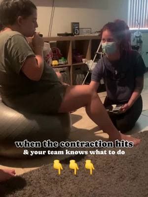 Did you catch that? 👀 I know you saw my husband swoop in and apply those BOMB hip squeezes... But did you notice my midwife back off with the monitoring when she realized I was contracting? They did these actions without being asked. Why? BECAUSE WE DID THE PREP WORK They know how and when I want to be supported, they know when I want to be left alone/not touched/not spoken to. THEY KNOW. I don't have to say a friggin word, I don't even have to think about it. Which is priceless! It means I can relax and focus on supporting MY MIND & BODY while bringing my baby earth side. Knowing my team’s got us 💖 If you’re ready to do this work with your team (and so much more), The Birth Prep Course is for you ✨ enroll today! #unmedicatedbirth #birthprepcoach #birtheducation #birthteam #contractions #birthprep