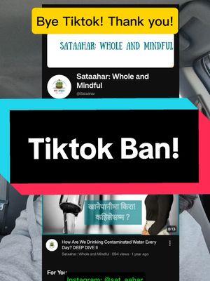 Its been a journey here in Tiktok. Its likely that it will get banned in the US. So, here we are. Thank you everyone! 🙏 If my videos ever provide value to you, please consider following my channel in YouTube, Facebook and Instagram. Its same name everywhere 'sataahar' #sataahar #hisandhya #byetiktoksataahar 