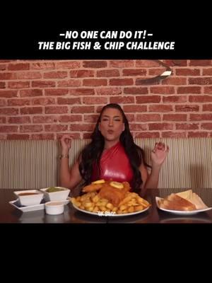 No one can do it. The big fish & chip challenge #foodchallenges #eatchallenge #mukbang #mukbangeatingshow #burgerchallenge #fastfood #foryou #pizzachallenge #mukbangfoodasmr #girlvsfood 