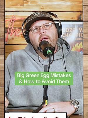 @cptnron302 breaks down the most common mistakes people make when cooking on a @biggreenegg for the first time—and shares his top tips to avoid them! Hear more on this week's episode of the Shootin' The Que Podcast! Now available on YouTube and all podcast platforms. (Link in our bio.) #heathrilesbbq #pitmasterheathriles #bbq #food #cooking #grilling #podcast #podcastclips #shootintheque #fyp #foryoupage #bbqtiktok #biggreenegg #cookingtips 