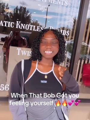 When That BOB has you feeling your BEST SELF 🤩🔥  Book with us Now 💕  📞561-841-6967 #bob #hair #fyp #braids #braider #westpalm #westpalmbeachbraider #travel #work #lakeworth #salon #Love #amazing #beautiful #couple #goals #smile #happy #beautiful #bohobraids 