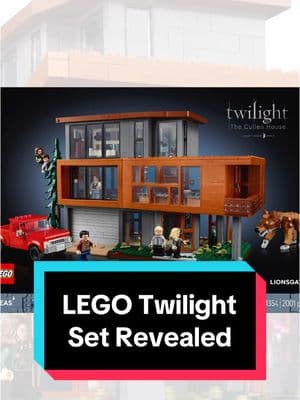 LEGO Twilight Cullen House Revealed! #legoideas #twilightsaga #scdude1999 #legotiktok #legotok #legocollection #legocollector 