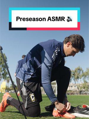 Preseason #asmr featuring the sights and sounds from Day 1 in Chula Vista 🔊 #asmrsounds #asmrvideo #asmrtiktoks #sounddesign #crew96 #MLS #Soccer #football 