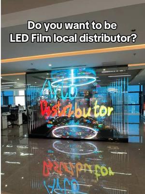 Do u want to be our local distributor?#fyp #newproduct #factory #oem #odm #leddisplay #ledfilm #foryou 