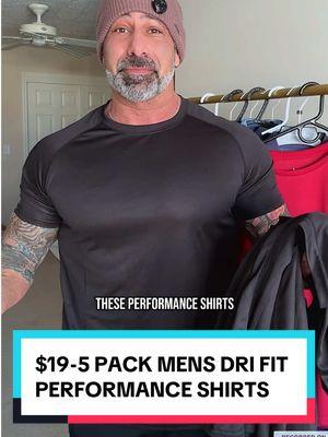 Grab the best men’s dri fit shirts on TikTok for only $19 a 5 pack!! These performance shirts are quality! Sweat wicking, quick dry material. . . #drifit #drifitshirts #mensshirt #gymshirt #athleticwear #performanceshirts #workoutshirt #menstshirt #CapCut #treasurefinds #ad #TikTokShopHolidayHaul #GiftGuide #spotlightfinds #TTSDelightNow #giftideasforhim  #giftideasforher #TTSLevelUp #TikTokShopLastChance #TikTokShopNewYearNewAura #TikTokShopCreatorPicks 