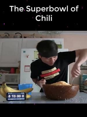 The "Superbowl" of Chili... (9000+ Calories)#mukbang #foodreview #eatingbreakfast #breakfast #food #fyp #challenge #eating #eatingshow #viral #foryou #competitive #trending #MattStonie 
