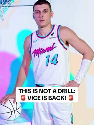 A little surprise for your feed today 🤭 #TheOriginalVice #NBA #miamiheat 