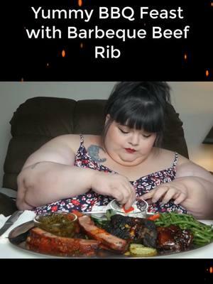 Yummy BBQ Feast with Barbeque Beef Rib - Spare Ribs - Burnt Ends and Hot Link Sausage (Part 1) #HungryFatchick #trending #cooking #Recipe #eating #mukbang #asmrsounds #mukprank #fyp #foryou #seafood 