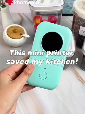 No more kitchen chaos with this label printer!  🍄Phomemo D30 Label Maker 📚Colored Stickers 📚Kitchen, Bathroom, Home, School Labels 📚No Need Ink 📚Bluetooth Connection 🍄Print Master App 🔍1000+ Symbols 🔍20-30 Fonts 🔗in b!o  #phomemo #labelmaker #miniprinter #storage #classifica #labelingmachine #labeling #namelabel #LifeHack #homeimprovement #homeorganization #organizedhome #packing  #storage #homedecor #foodstorage #kitchensupplies #homesupplies #kitchenorganization 