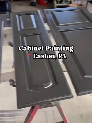 Make your kitchen feel brand new with cabinet painting! #homeimprovement #kitchen #eastonpa #lehighvalley #amatopainting 