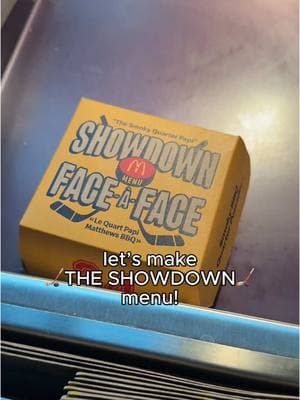 if u watch this and srsly don’t want to order The Showdown Menu… imma chirp u in the comments #Hockey #McDonaldsShowdown #CanadaHockey #Canada #Fyp 