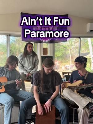 Prolly one of the last post on the app thanks guys for the fun, yall helped make the band happen #paramore #band #aintitfun #tiktok 