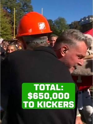 Field goal kicking can get expensive 💰 #CollegeGameDay #cfb #cfbpostseason #fieldgoal #patmcafee @Pat McAfee Show Clips @Kirk Herbstreit 