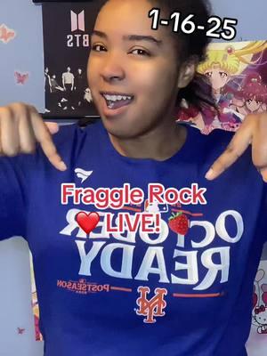 I’m excited!! And I probably won’t post the duet until the tour is done. 👍🏾 If I can, anyway... I’ll see you three months, New Jersey! 👋🏾 #fragglerockbacktotherock #fragglerocklive #predictions #fragglerock 