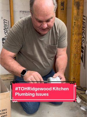 🔧💧 Plumbing troubles in the #TOHRidgewood kitchen? Richard’s got it under control! Tune in tonight on @PBS to see how he solved this problem. #ThisOldHouse #TOH #homerenovation #homeimprovement #plumbing #kitchen 