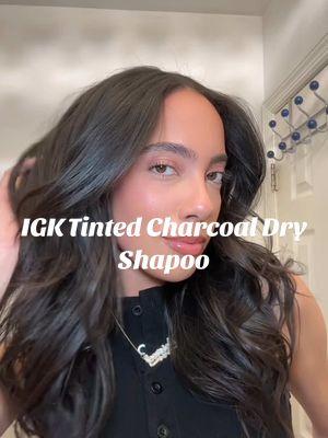 Too good😍 @IGK Hair #igkhair #igkpartner #dryshampoo #charcoaldryshampoo #detoxshampoo #oilyhair #tinteddryshampoo #blowouthack #saveyourblowout #washday #dryshampootutorial #dryshampoohack #igkproducts 