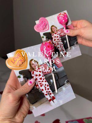 CUTEST VALENTINE CARD IDEA EVER 💕 🍭 #valentines #valentine #ValentinesDay #easyvalentines #diyvalentines #doyvalentine #easyvalentinecraft #MomsofTikTok #LearnOnTikTok #LifeHack #DIY #momhack #fypシ  