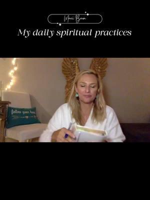 SPIRITUAL PRACTICES TO START YOUR DAY 🌞 Mornings set the tone for the rest of your day, and I love infusing mine with intention and alignment. Here’s a glimpse into my sacred morning routine: ✨ Journaling & Manifestation I take a moment to connect with my desires or downloads by journaling. Whether it’s reflecting on gratitude, writing to my future self, setting intentions, or sitting with my manifestations, this practice aligns me with the energy I want to call in. ✨ Gentle Stretching + Kundalini Practice I love doing some stretching & moving with @inkale.exkale. This helps me energetically make space for a good day! ✨ Alignment Practices Next, I like to pick a card! Today, I’m using a divine feminine oracle deck. It’s a beautiful way to invite guidance and wisdom into my day. I also love to read something inspirational to ground myself and step into the day with clear, purposeful intention. Let me know how you start your mornings! 🌅 #morningroutine #morningmantras #millionairemorning #morningmotivation #spiritualmorning #spiritualevolution #spiritualhealers