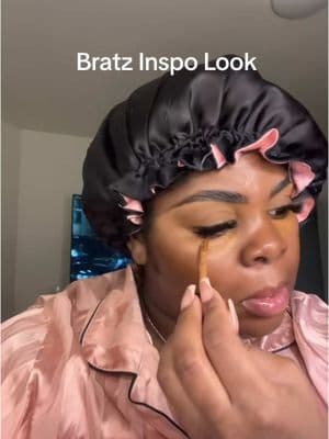 Love a bratz look #bratzdoll #thineyebrows #bratz #90sbrows #foryou #bratzmakeup #bratzlips #makeup #fyp" #MakeupRoutine #lipcombo #makeuptutorial #blackgirlmakeup #baseroutine #fyp