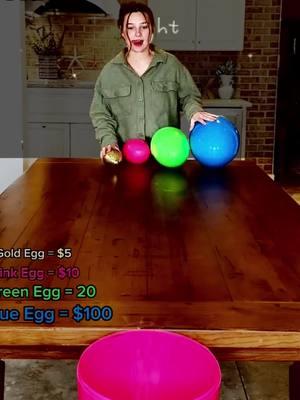 Gaint Easter egg money ball!! #eastergames #happyeaster #familygamenight #FamilyFun #moneyball #moneyegg