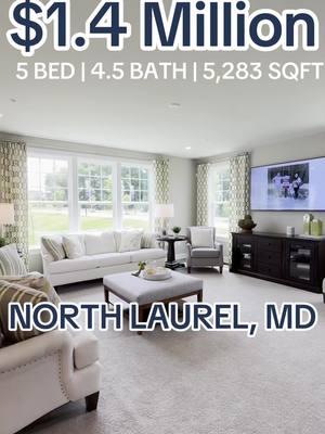 🎥✨ What $1.4M Gets You in North Laurel, Maryland! ✨🏡 Take a tour of this jaw-dropping luxury home in the heart of Howard County!  ✨ 5 Bedrooms, 5 Bathrooms 🏠 A breathtaking family room 🔥 A gas-powered kitchen with stainless steel appliances 🛒 Spacious walk-in pantry 👟 A massive mudroom to keep life organized 💤 An opulent owner’s suite with a spa-like en-suite bathroom This home is more than a house; it’s a lifestyle upgrade in one of Maryland’s most sought-after communities. Thinking of making a move in 2025? Let me help you craft a personalized plan to make your dreams a reality. With me, all you have to do is show up at settlement! Who you work with matters.  🔑🏡 #SoldBySunna  . . . . . Sunna Ahmed, Residential Specialist  TOP .01% REALTOR IN MARYLAND  TOP 1% REALTOR IN THE NATION #1 Agent at Cummings & Co. Realtors  Mobile: 562.787.0424 Office: 410.823.0033 Email: Sunna@RealtorSunna.com Schedule Time - www.RealtorSunna.com #realtor #sales #luxuryhomes #mdrealestate #realestate #HowardCounty #realtoroftiktok #FYP #MarylandRealtor #clarksville #ellicottcity #fulton #NorthLaurel #DMVRealtor #MapleLawn #RealEstateAgent #Highland #dayton #RiverHill #physicianloan #doctorloan #Beazer #Solarpanels #Hoco #HowardCounty #DreamHome #SmartUpgrades #RealEstateTips 