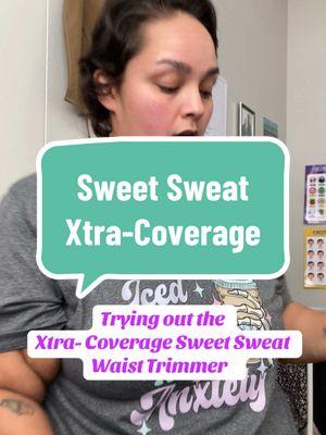 Can’t wait to see the difference in a week! #followme on my other socials if u wanna see progress, check bio #sweetsweat #xtracoverage #fyp #apronbelly #weightloss #100lbsdown #looseskin #walking #ttshop 