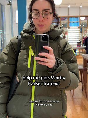 Help me pick new frames!  #warbyparkertryon #warbyparker #warbyparkerframes #tryingonglasses #choosingnewglasses @Warby Parker 