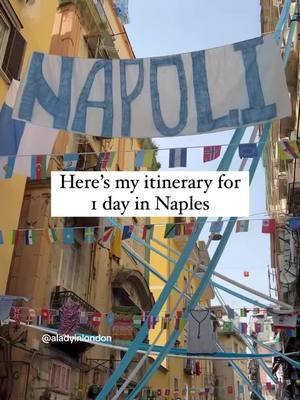 Here’s how to spend a day in Naples, Italy. You can see the full itinerary on my blog. Head to the link in my bio, @aladyinlondon, and use the search box to find my blog post about how to spend 1 day in Naples.    #naples #italy #naplesitaly #thingstodoinnaples #napoli 