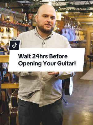 Did you know to do this with your new guitar?  #newguitar #guitartips #24hrs #theacousticshoppe #acousticguitar 