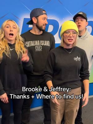 Thanks to everyone enjoying our #SecondDateUpdate, we have a lot more coming so follow us everywhere to keep up! #2ndDateUpdate #BrookeAndJeffrey @BrookeFox @Jose Bolanos @alexis.fuller 