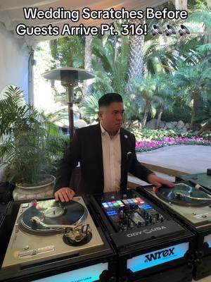 Wedding Scratches Before Guests Arrive Pt. 316! 🔉🔉🔉 For booking visit synergyeventsco.com #dj #scratchvideo #theskratchsociety #skratching #scratch #turntablist #djing #technics #pioneerdj #wedding #weddings #serato