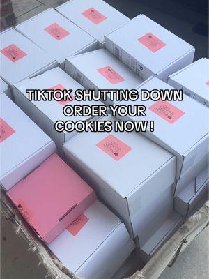 LINK IN BIO!  Order today your order will ship MONDAY. Site closes at 11:59 Friday . You’ll LOVEE your cookies #cookies ##shippingcookies #creatorsearchinsights #orders #cookiesoftiktok 