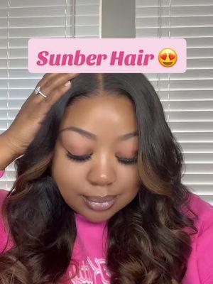 I’m obsessed with this color  Enjoy code:TT18 for 18% off @Sunberhair @Sunber Hair #sunberhair #sunberhairwigs #loosewave #ombrecolor #naturalhair #foryou 