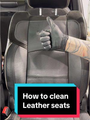 Did you know that the shiny look on your leather seats isn’t always a good thing? 🛑 That ‘shine’ is often grease, grime, and body oils trapped in the leather. In this tutorial, I’ll show you how to deep clean and restore your seats to their natural, matte finish. Your leather deserves better than a quick wipe-down! 🧽✨ #LeatherCleaning #AutoDetailing #DeepCleanSeats #detailer #autodetailing #detailing #carcleaning 