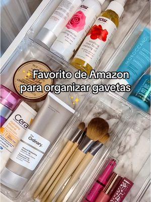 ✨Favorito de Amazon para Organizar Gavetas✨ No te pasa que tenes varias gavetas en tu casa que le metes y metes cosas hasta que ya no alcanzan 😅 a mi si! Quise resolver este problema con contenedores plásticos que me ayudaran a organizar los cosméticos, cremas, pinturas y joyas de tal forma que fuera fácil visualizarlos y organizarlos Este kit que utilicé en este video tiene 33 organizadores transparentes que puedes utilizar en las gavetas del baño, cocina, oficina, habitación de los niños y más! Te dejo el enlace en mis historias 🌸 #organizacióndegavetas #organizaciongavetas #organizaciondeespacios #organizaciondelhogar #ordenencasa #ordenatucasa #ordenylimpiezaencasa #ordenylimpieza #favoritosdeamazon #drawerorganization #drawerorganizer #homeorganization #homeorganizationtips #amazonfavorites #amazonhome #amazonhomefinds #amazonfinds #creatorsearchinsights 